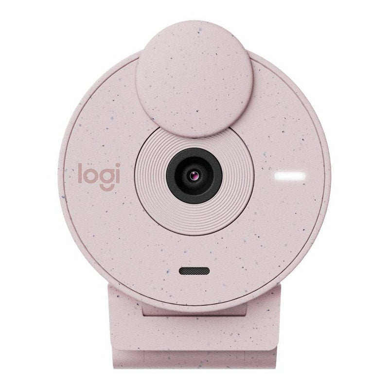 Logitech Brio 300 Full Hd 1080P Webcam Rose