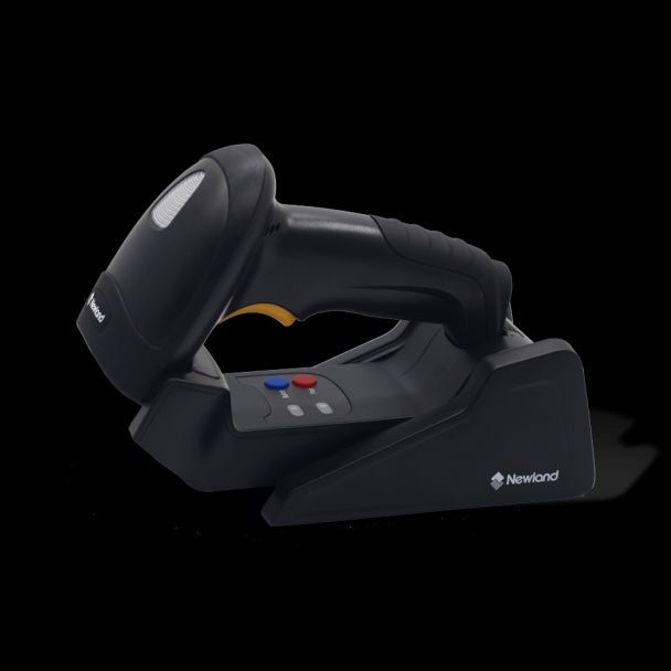 Newland-Hr32 Marlin Ii 2D Cmos Mega Pixel Handheld Scanner With 3 Mtr. Coiled Usb Cable. Autosense/ Incl. Foldable Smart Stand.