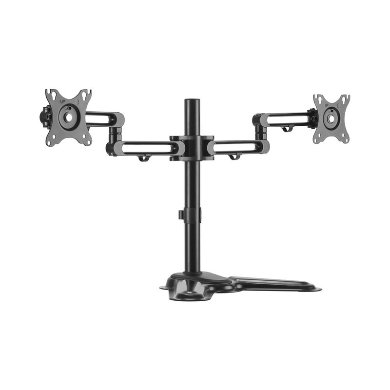 17-32 Inch Dual Premium Articulating Aluminium Monitor Stand