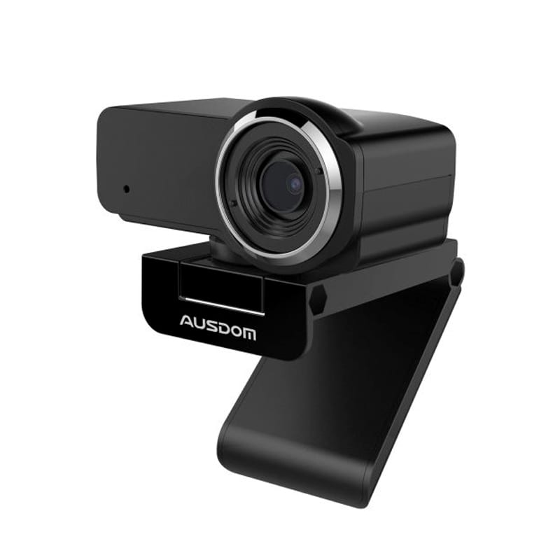 Ausdom Aw635 1080P 12Mp Pc Web Camera - Black