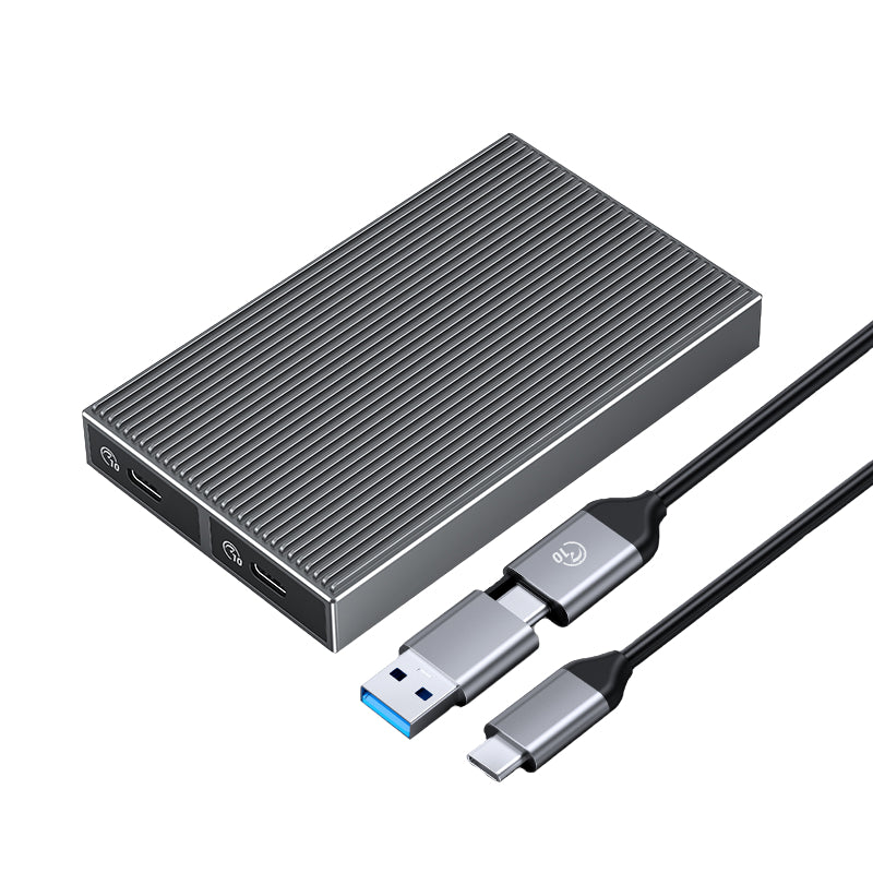 Orico Dual-Bay M.2 Nvme + Sata Ssd Enclosure