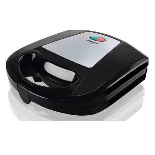 Mellerware Sandwich Maker, 2 Slice, 750W, Grill Plates, Non Stick Coated Plates, Lockable Lid, Retail Box, 1 Year Warranty