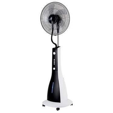 Mellerware 40Cm Aqua Breeze Mist Fan,90 Watts,16'' 3 Blades,2 Hour Timer,Up Down Tilt,Castor Wheels For Easy Movement, Retail Box 1 Year Warranty.