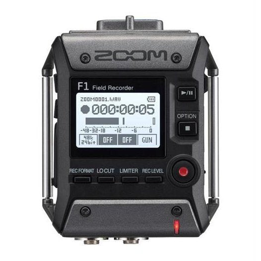 Zoom F1 Field Recorder with Shotgun Microphone