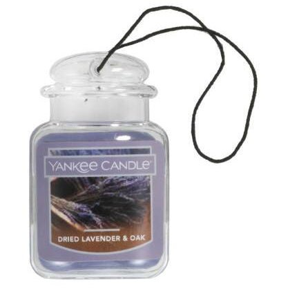 Yankee Candle Dried Lavendar & Oak Car Jar Retail Box No Warranty