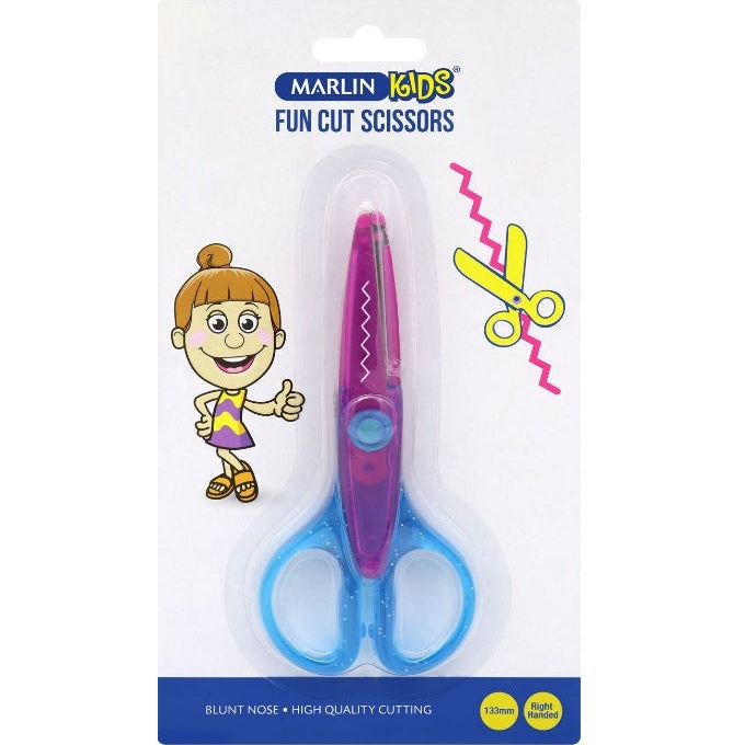 Marlin Kids Scissors Fun Cut 130Mm