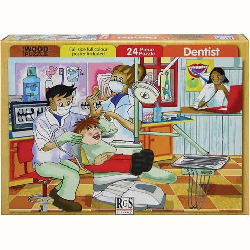 RGS 24pc Dentist Wooden Puzzle