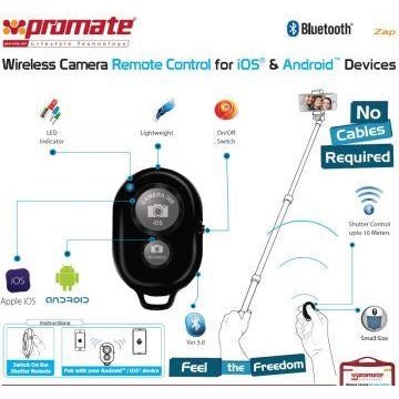 Promate Zap Wireless Camera Remote Control for iOS &