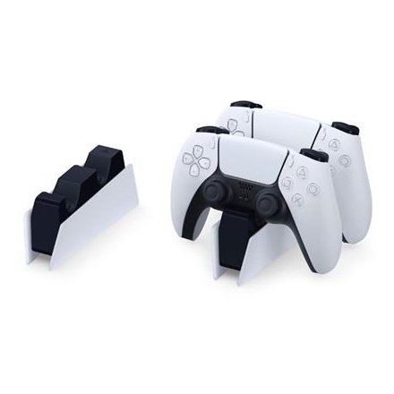 Playstation 5 Hardware - Ps5 Dualsense Charging Station - Glacier White, Retail Box, 1 Year Warranty