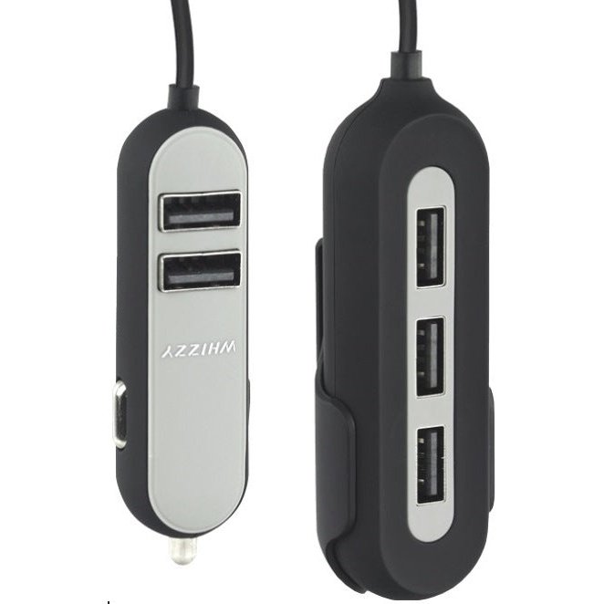 Whizzy 5 Port USB Family Car Charger