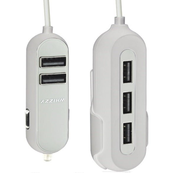 Whizzy 5 Port USB Family Car Charger