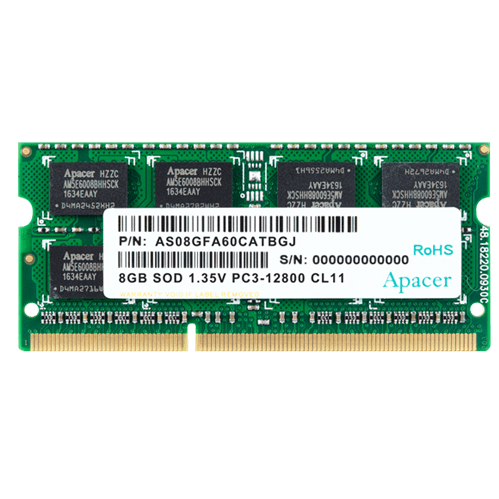 Apacer DDR3 8GB 1600 MHz SO