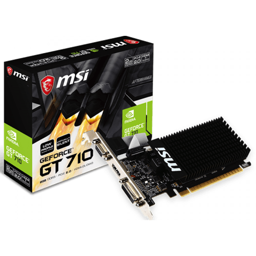 MSI Nvidia GeForce GT710 GPU SLI ready Graphics Card