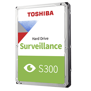 Toshiba S300 8TB Surveillance Hard Drive, , 1 year warranty