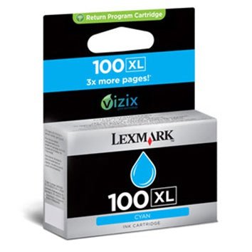 Lexmark 100xl Cyan High Yield Ink Cartridge