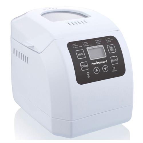 Mellerware Ma Baker Bread Maker 600W - 13 Hour Programmable Function Allows You To Wake Up To Freshly Baked Bread With Fully Automatic 10 Electronic Programmes.You Can Bake Up To 900G Loaf Of Bread With Adjustable Crust Control: Light, Medium, Dark. 1 ...