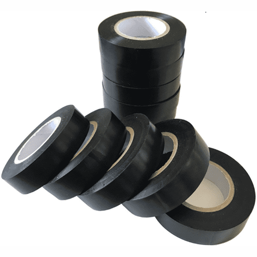 Noble Pvc Insulation Tape 10 Metre Length Black Pack Of 10- Water Resistance And Flame-Retardant, High Adhesion Level, No Electrical Conductivity, Suitable For Most Electrical Installations Use,Retail Box, No Warranty