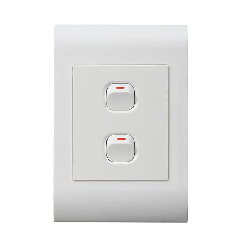 Lesco Pipelli 2 Lever 1 Way Flush Switch