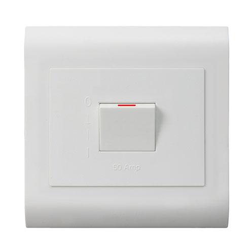 Lesco Pipelli 2 Pole Flush Isolator Switch with Square