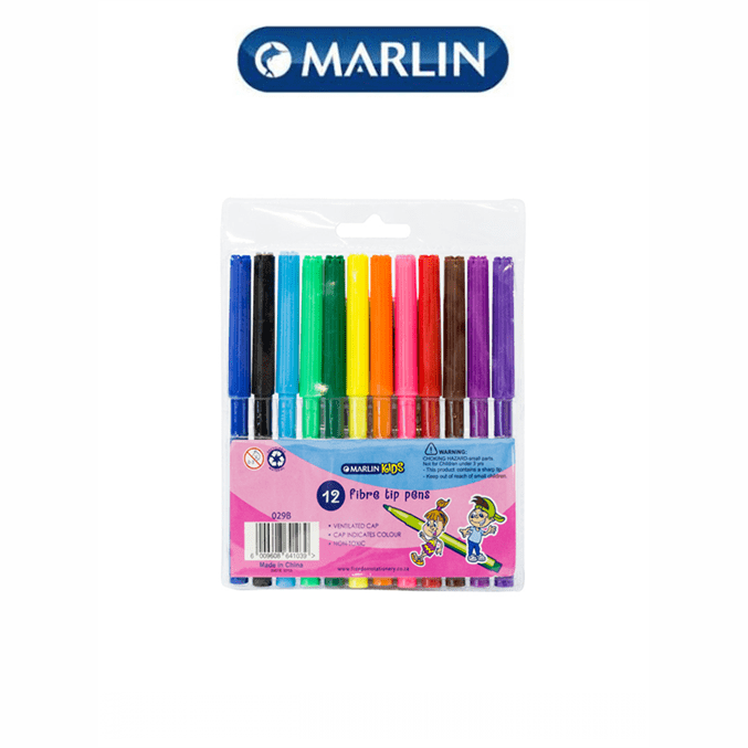 Marlin Kids Fibre Tip Koki pens