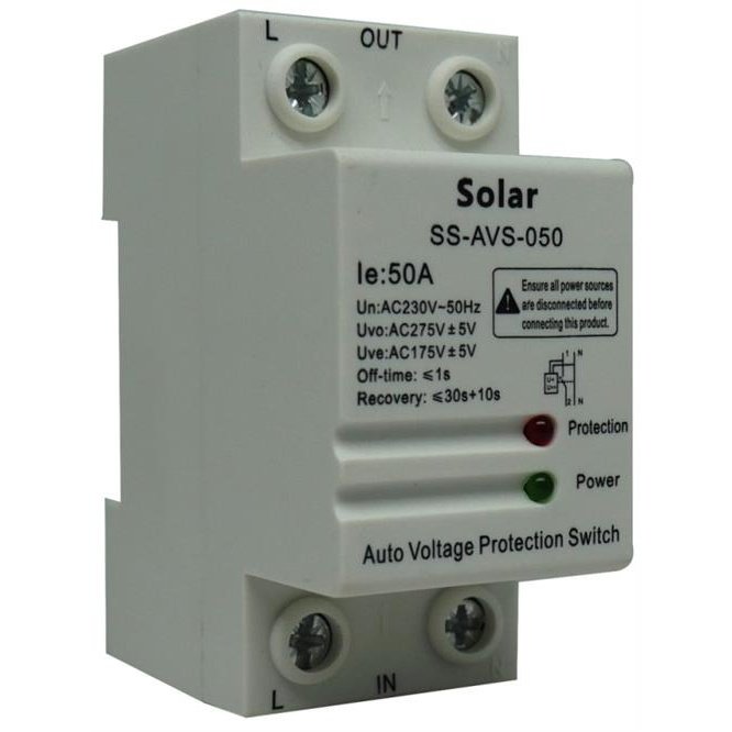 Solarix Auto Voltage Protection Switch-