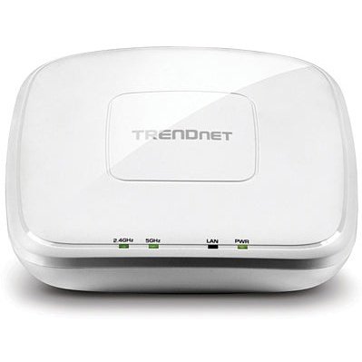 Trendnet (Tew-821Dap) Ac1200 Dual Band Poe Access Point With Gigabit Poe Lan Port- Concurrent 867 Mbps Wi-Fi Ac + 300 Mbps Wi-Fi N Bands, Access Point, Client, Wds Ap, Wds Bridge, Wds Station, And Repeater Modes, Support For Wireless Encryption Of Up To W