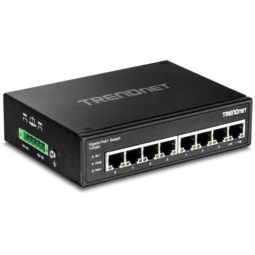 TrendNet 8-Port Hardened Industrial Gigabit