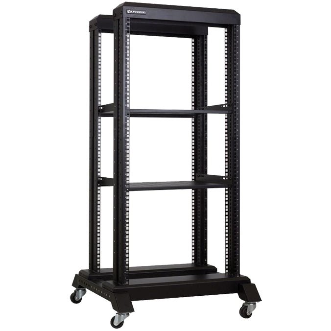 Linkbasic 22U 600 Deep Cabinet Open Rack & 2 Shelves