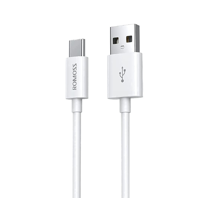 Romoss Usb To Type-C 3A Cable - White