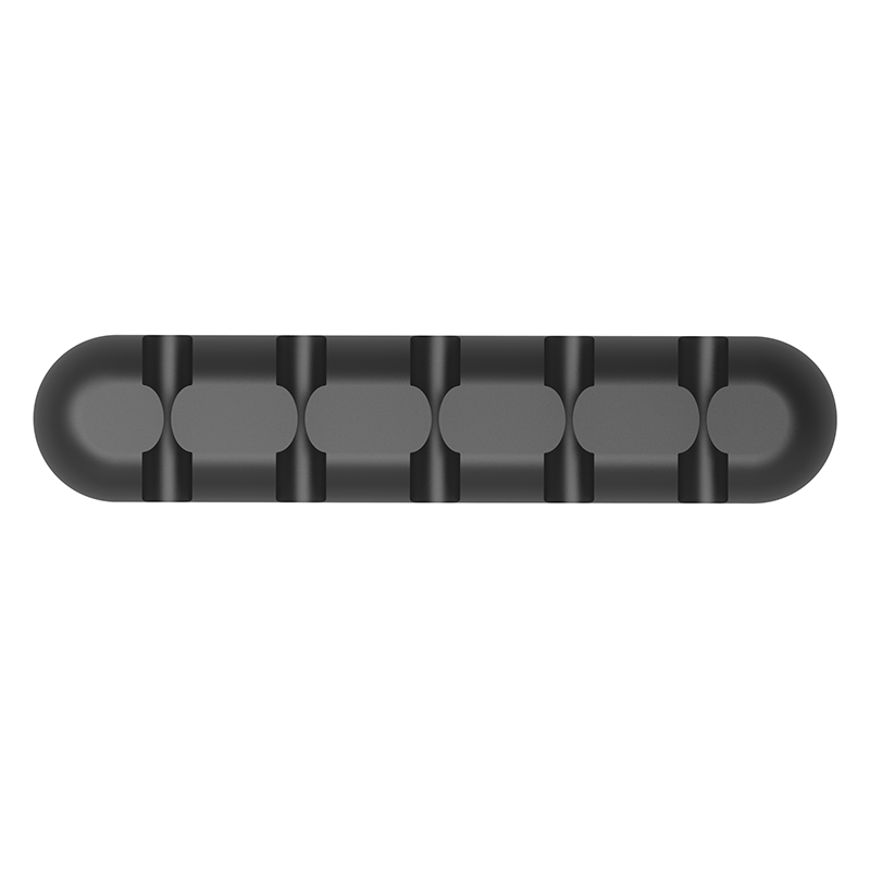 Orico 5 Slot Desktop Cable Clip - Black