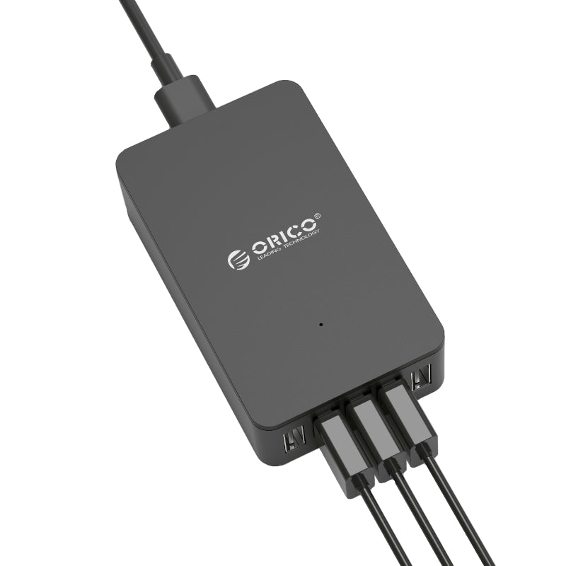 Orico 5 Port 40W Charge Desktop Charger - Black