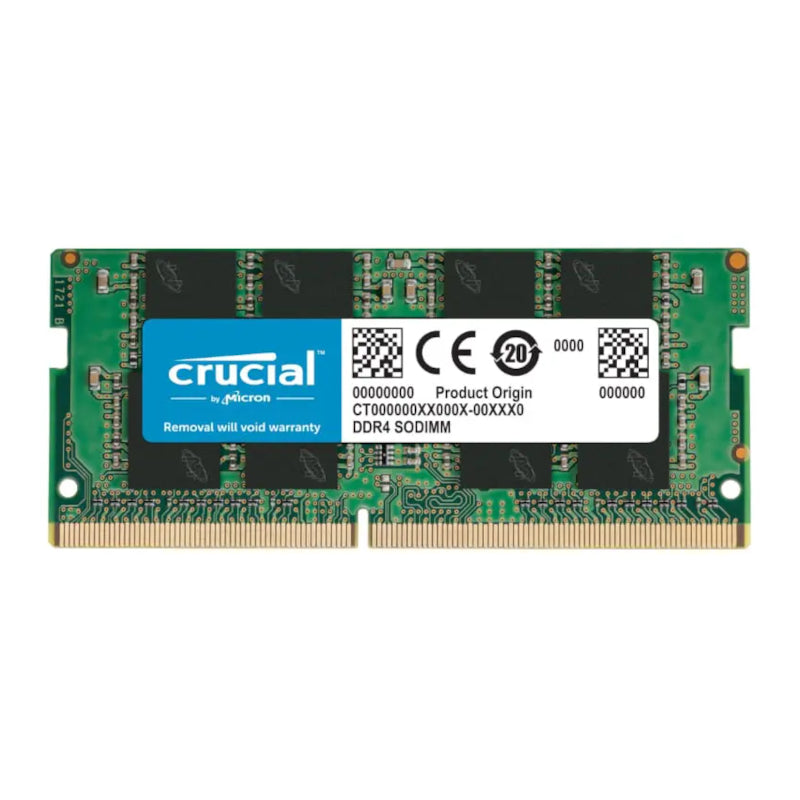 Crucial 16Gb 3200Mhz Ddr4 Sodimm Notebook Memory