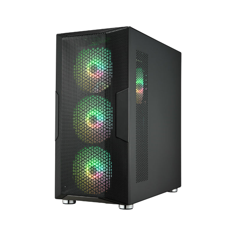 Fsp Cut592 E-Atx Full Tower Tempered Glass Side Panel - Black