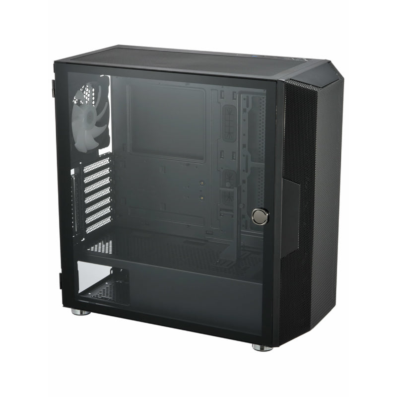 Fsp Cut592 E-Atx Full Tower Tempered Glass Side Panel - Black