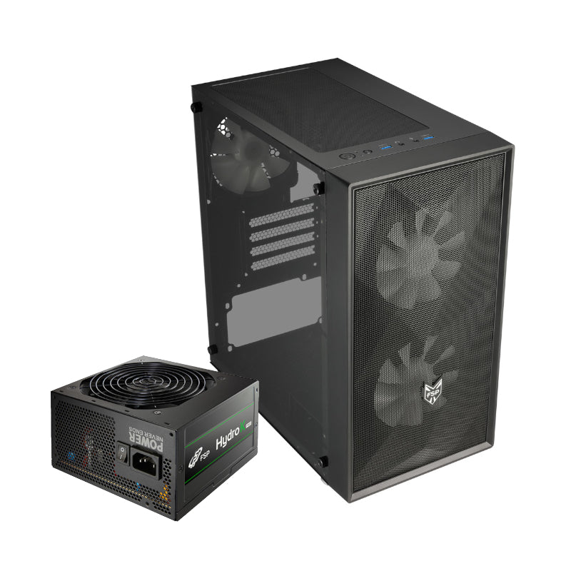 Fsp Cst130 Basic Chassis W 500W Psu