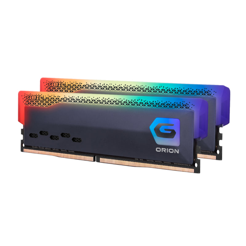 Geil Orion Rgb 16Gb Kit(2X8Gb) 3200Mhz Ddr4 Desktop Gaming Memory-Gray