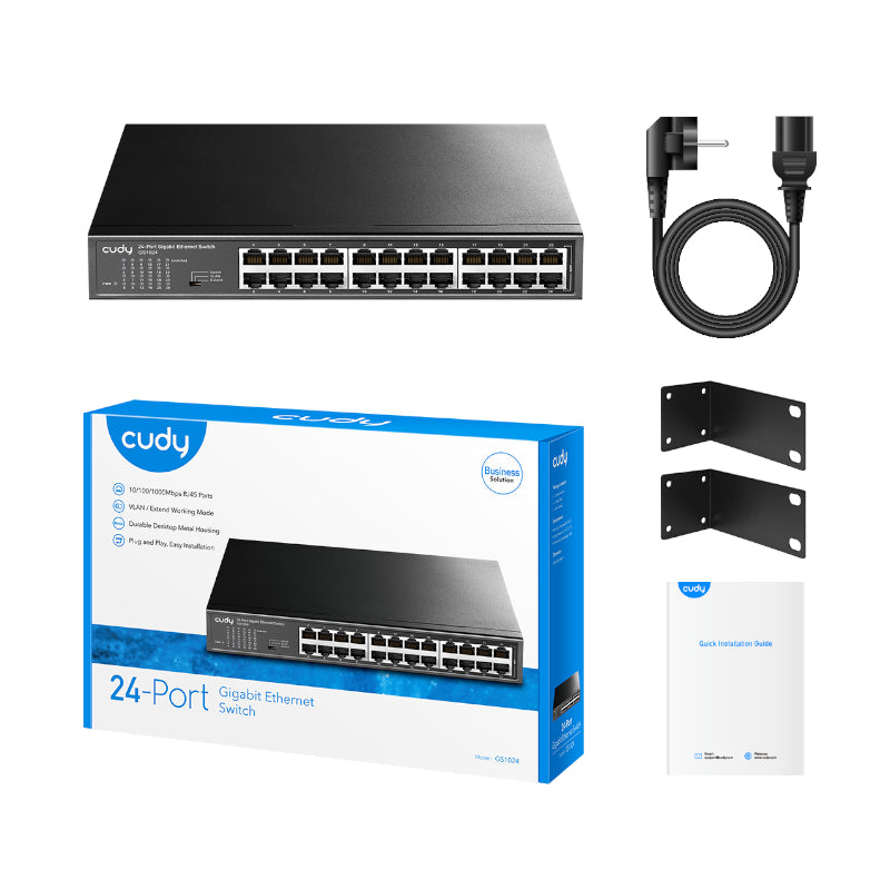 Cudy 24 Port Gigabit Metal Switch