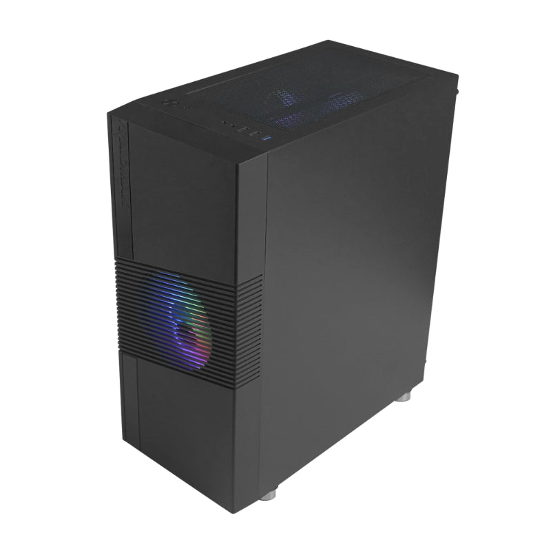 Raidmax H704 Atx Micro-Atx Mini-Itx Argb Sync Mid-Tower Gaming Chassis - Black