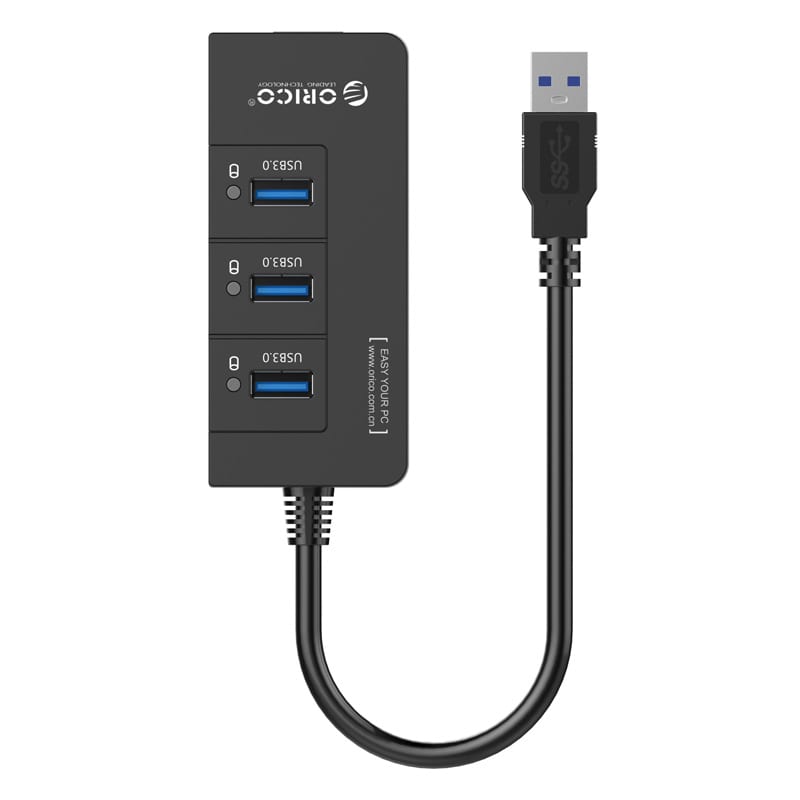 Orico 3Port Usb3.0 Hub W Gigabit Eth Ada