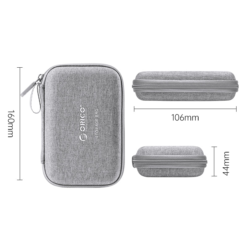 Orico 2.5Inch Hdd Protection Case Grey Ptb And Eva