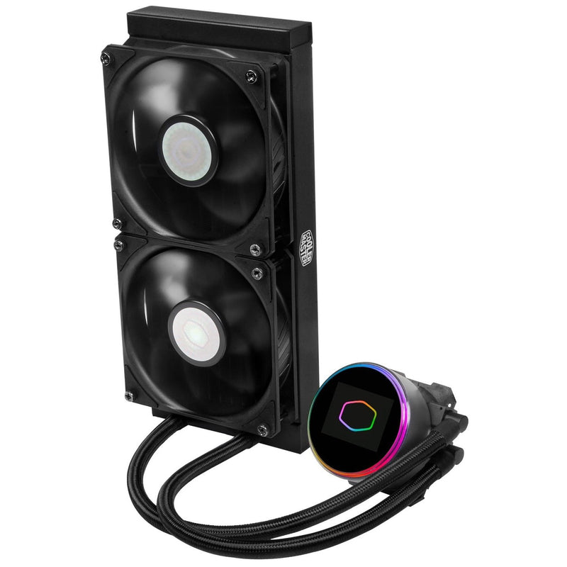 Cooler Master Ml240 Vivid 240Mm Liquid Cooler 2 X 120Mm Argb Fan