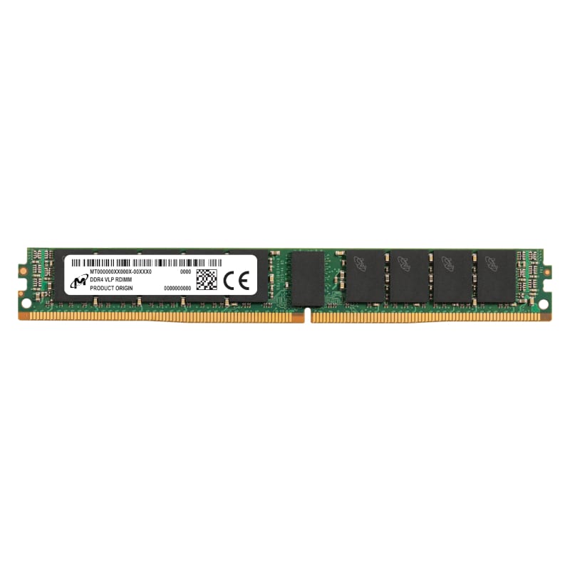 Micron Mta18Adf2G72Pdz-3G2E1R 16Gb 3200Mhz Ddr4 Vlp Rdimm Memory