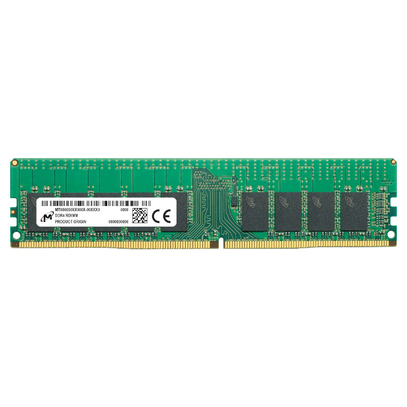 Micron Mta18Asf2G72Pdz-3G2R1R 16Gb 3200Mhz Ddr4 Rdimm Memory