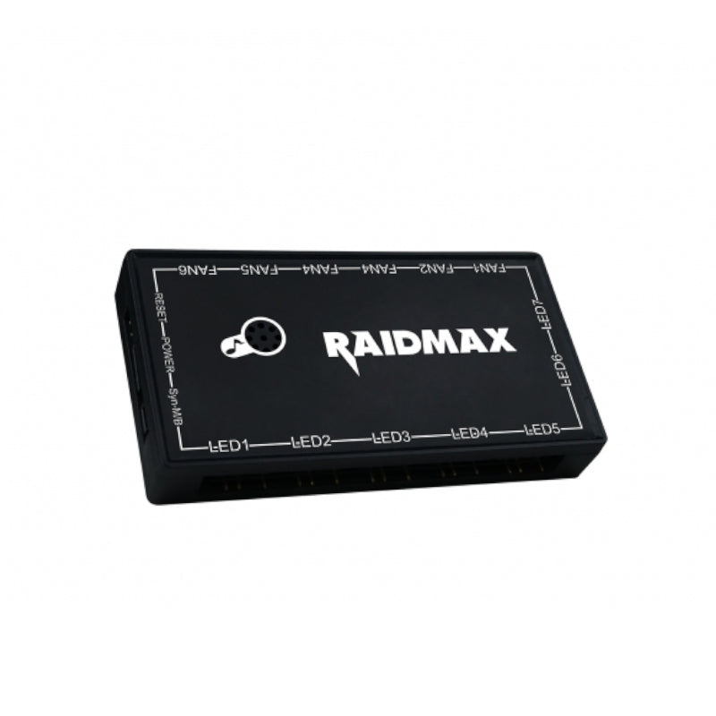 Raidmax Nv-It120Fwr3 120Mm 3Pin Argb 3Pack Case Fan - White