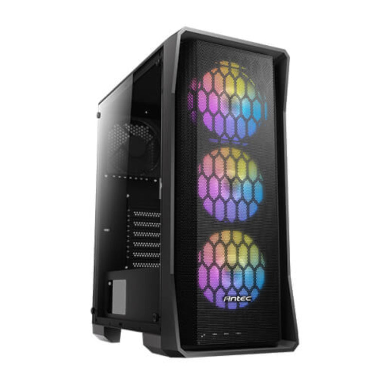 Antec Nx360 Atx Micro-Atx Itx Argb Mid-Tower Gaming Chassis - Black