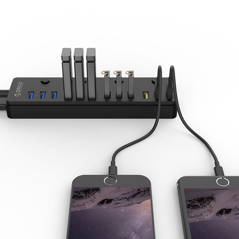 Orico 12 Port Usb3.0 Hub - Black