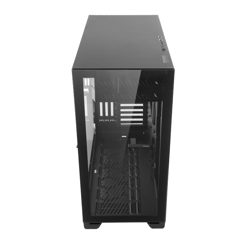 Antec P120 Crystal White Tempered Glass Side Front Atx Gaming Chassis Black