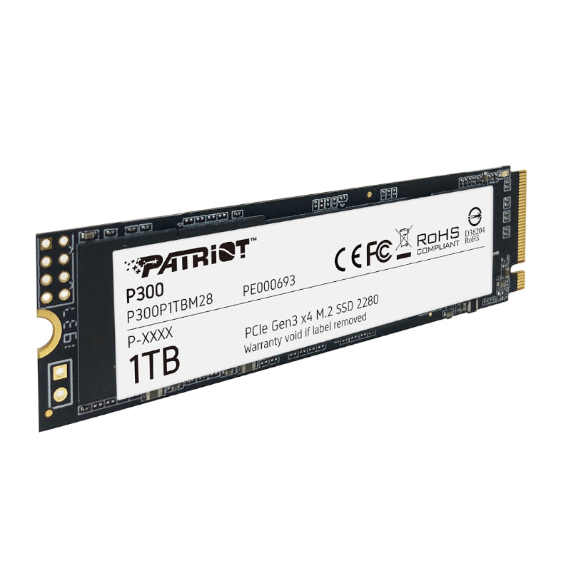 Patriot P300 1Tb M.2 Pcie Nvme Ssd