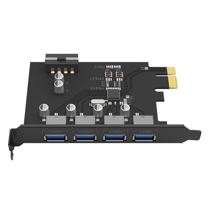 Orico 4 Port Usb3.0 Pci-E Expansion Card