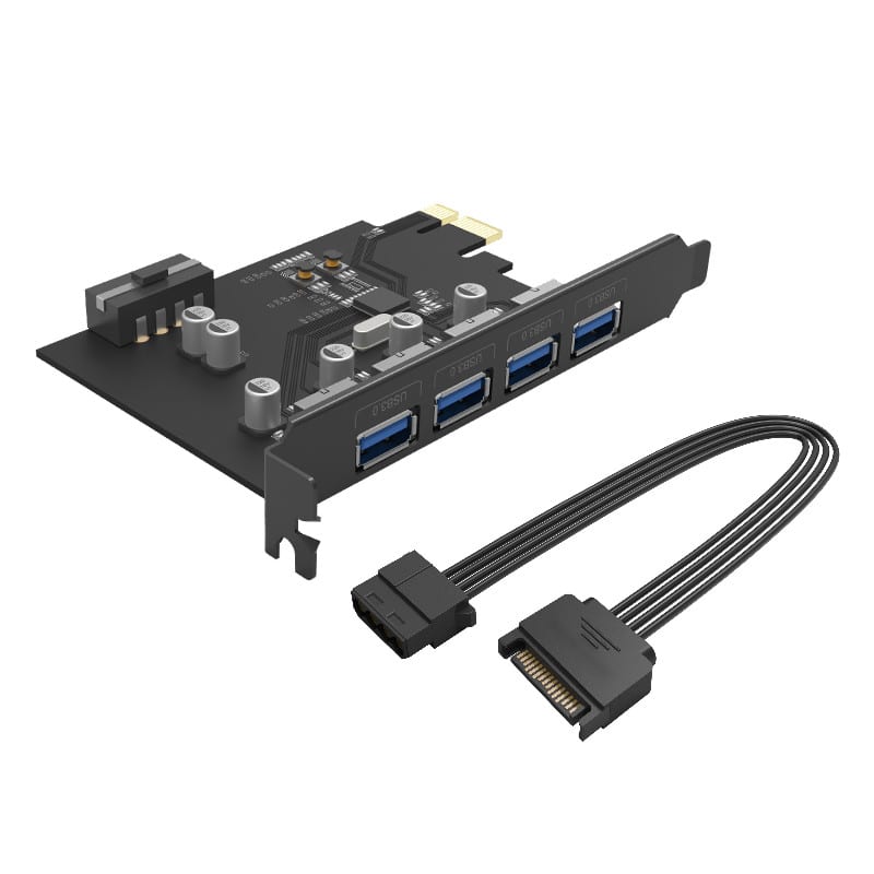 Orico 4 Port Usb3.0 Pci-E Expansion Card